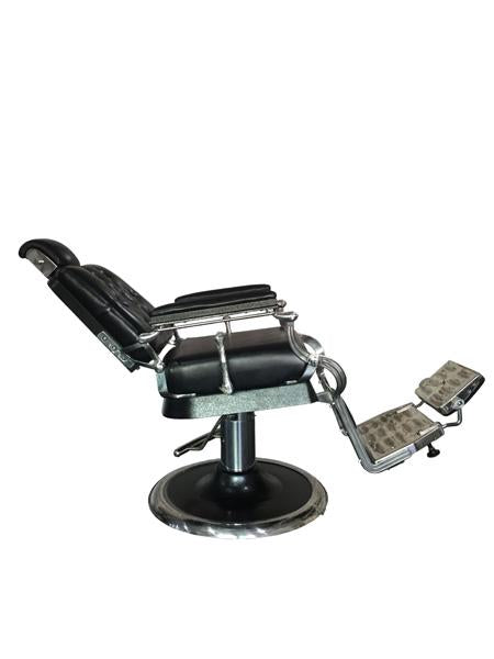 Wellington Genuine Leather Barber Chair Black Deco Salon SF12799