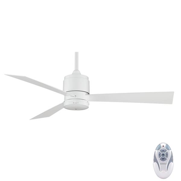 Zonix Ceiling Fan With Remote – White 52″